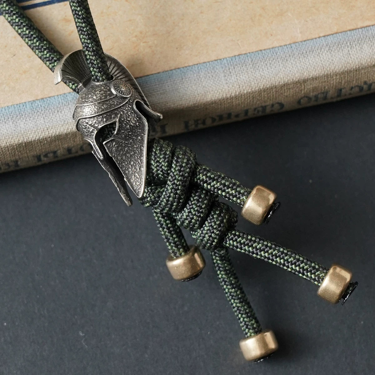 LV&amp;GEDETE Official Flagship Store Parachute Cord EDC Knife Pendant Car Key Chain Brass Charm Bag Accessories