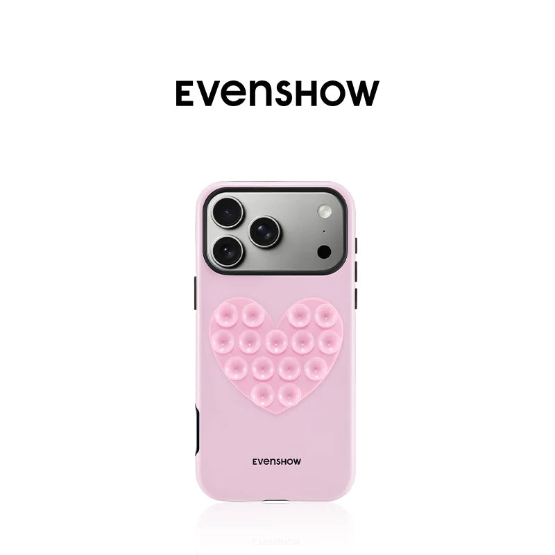 [Liu Xiening ilə eyni model] EVENSHOW Apple AIRiPhone17promax16/15/14plus13 niş yüksək səviyyəli qoruyucu qutu üçün uyğun lanyard ilə yeni emiş kuboku cib telefonu qutusu