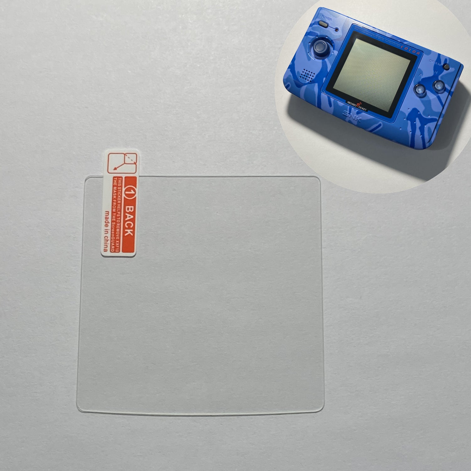 SNK NGPC temperli film NEOGEO Cib Rəngli ekran filmi qoruyucu film qalın maşın nazik maşın