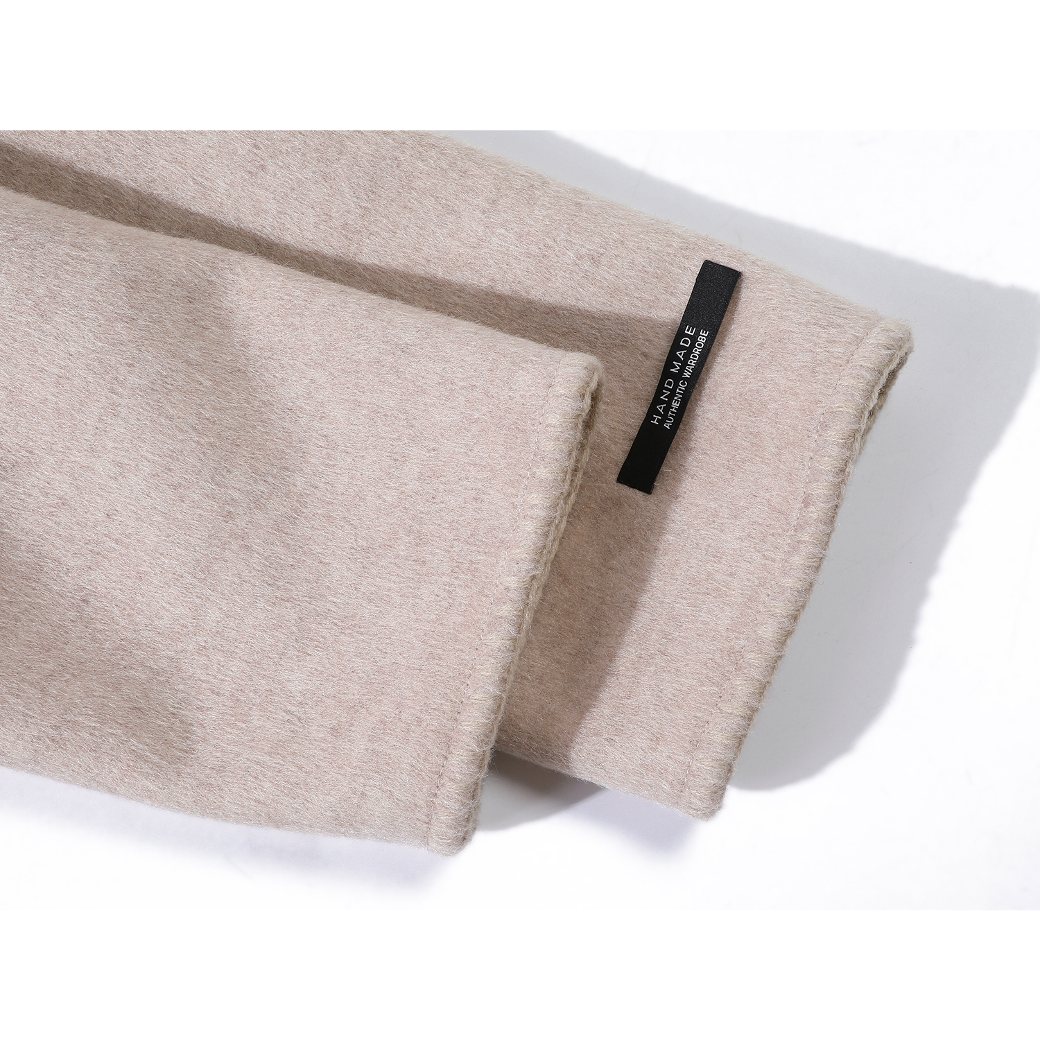 Chorissa Chanel üslubunda qadınlar üçün yun palto, Payız/Qış 2025 Yeni Koreya üslubunda yüksək keyfiyyətli çəhrayı qısa yun palto