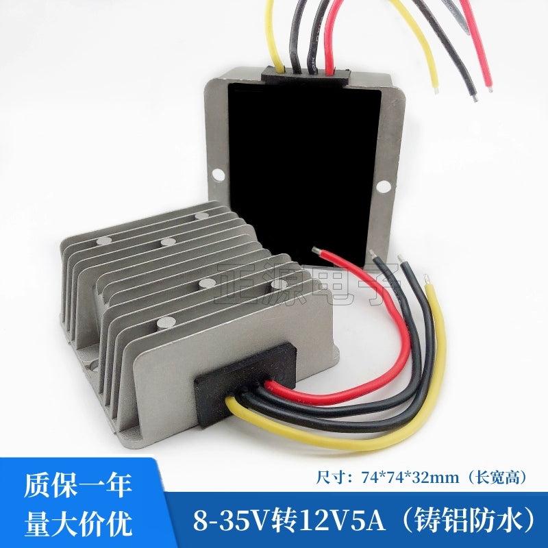 12V - 12V gərginlik tənzimləyicisi DC Avtomobil Müşahidə Kamerası Gərginlik Tənzimləyicisi Modulu Yük maşını 24V - 12V Təzyiq Reduktoru