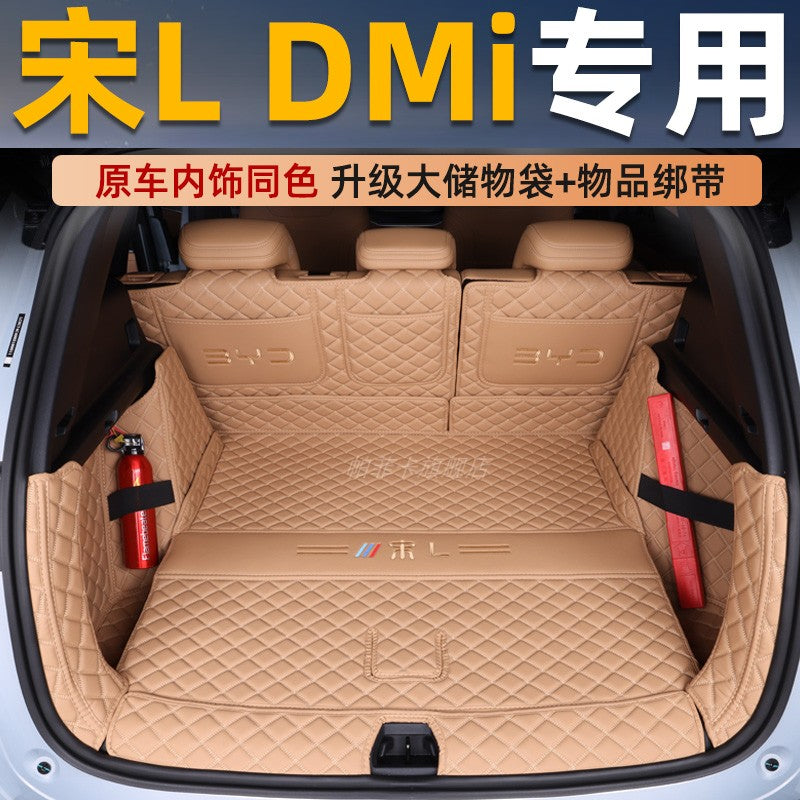 BYD Song L DMi baqaj döşəməsi, tam örtüklü xüsusi avtomobil salonu aksesuarları üçün dekorativ baqaj döşəməsi üçün uyğundur