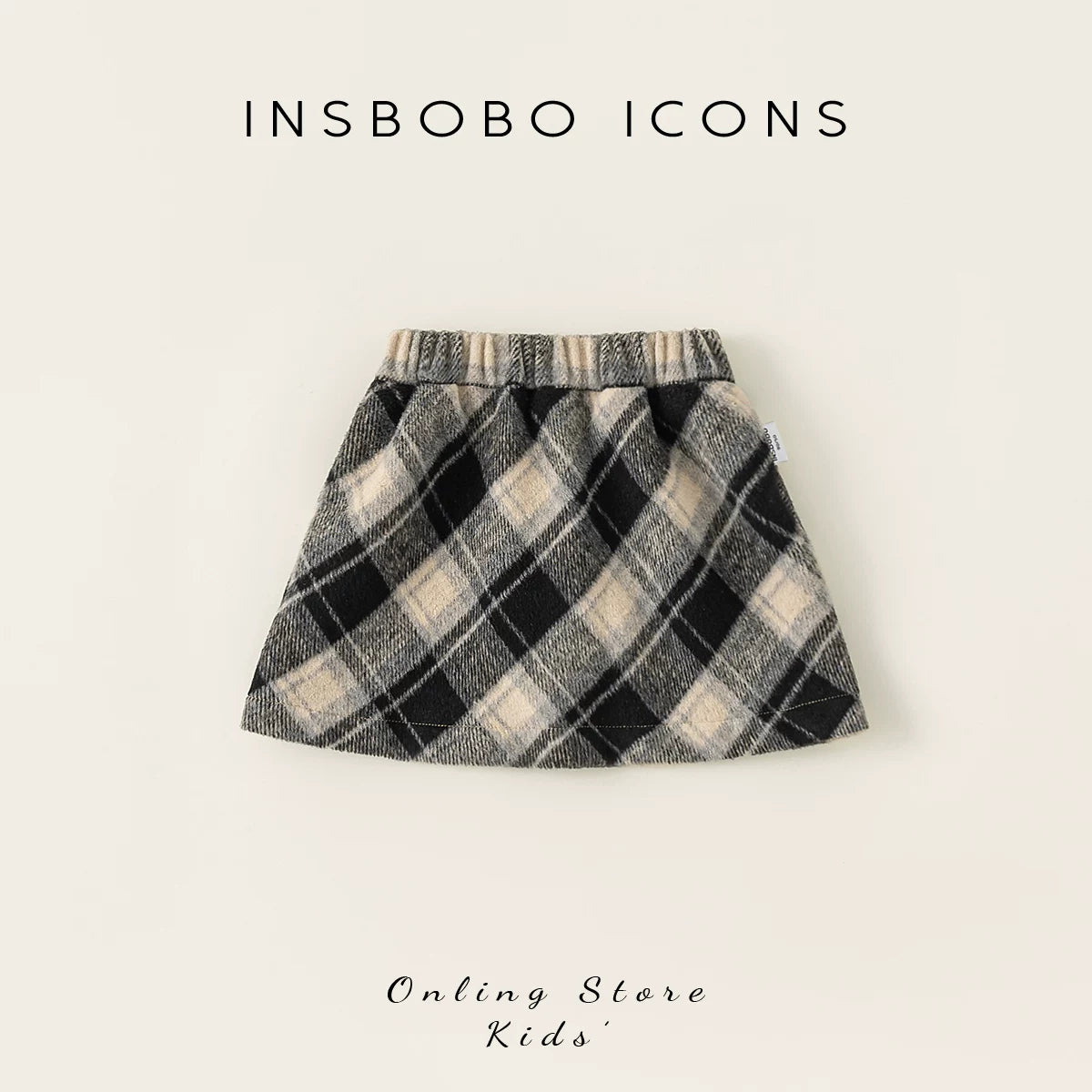 Qızlar üçün qırmızı ətək, Yeni il geyimləri, yaz yeni modası, körpə qısa ətəyi, Yeni il üçün qızlar üçün dama-dama ətək