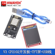 ESP8266 seriyalı wifi modulu NodeMCU Lua V3 inkişaf lövhəsi ESP-12 CH340 CP2102