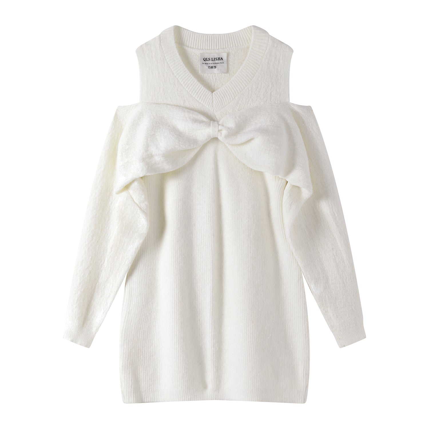 Chola Lisa Milad və Yeni il üçün qırmızı trikotaj donu Qış geyimi yüksək səviyyəli fransız bantlı sviter ətək qadın