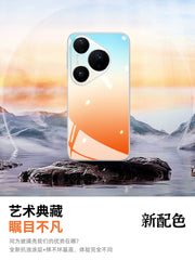 Huawei pura90promax mobil telefon qabı mate80 yeni narıncı dəniz 70Ultra hər şey daxil düşməyə qarşı rəsmi Hava qutusu 60pro+ kişi və qadınlar 50 yüksək səviyyəli 40/30/20 xarici
