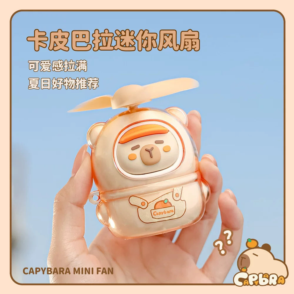 Sevimli mini fan usb doldurma cizgi filmi kiçik fan portativ yüksək küləkli əl fan paylayıcı şarj kabeli