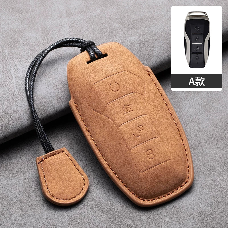 Xüsusi BYD Han EV açar qapağı, Qin Plus dmi Song Pro Tang Dolphin E9 möhürlü avtomobil açar qutusu və toka