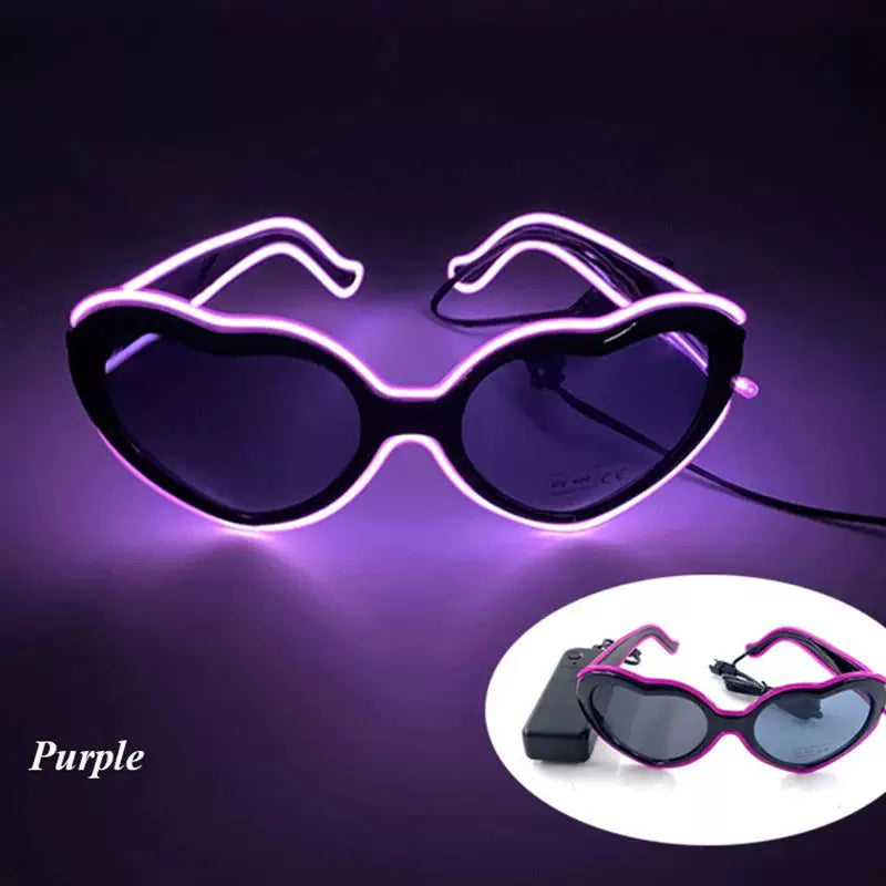 LED Newlywed Glasses Wedding Party Bridal Shower Bride T