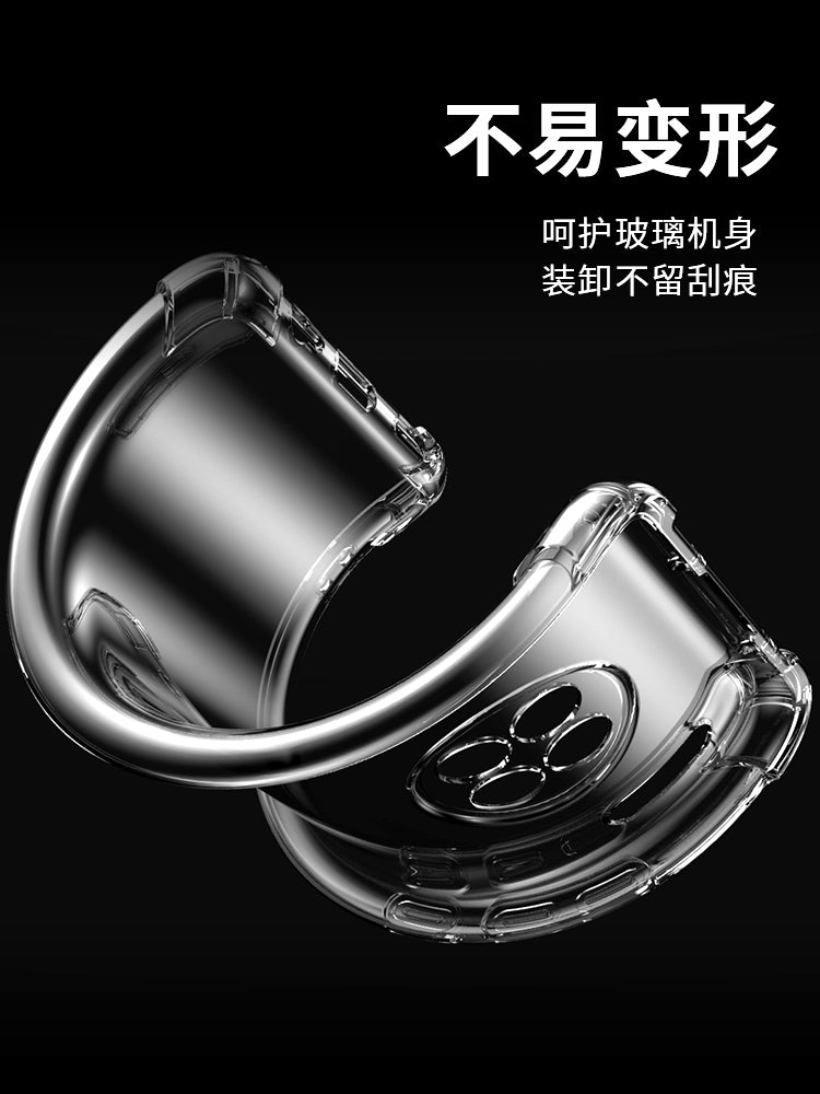MOSBO Huawei mate30 mobil telefon qutusu üçün uyğundur, şəffaf hər şey daxil olmaqla, düşməyə qarşı Huawei mate30pro yeni qadın və kişi mobil telefon qutusu mate30epro yumşaq qabıqlı hava yastığı Hua mete30por silikon arxa