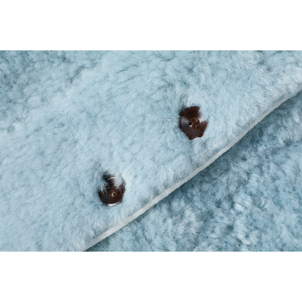 Chorlisa Koreya üslubunda, Chanel-dən ilhamlanmış, qadınlar üçün çox yönlü və dəbli quzu yun palto, şık, unikal və payız və qış üçün isti.