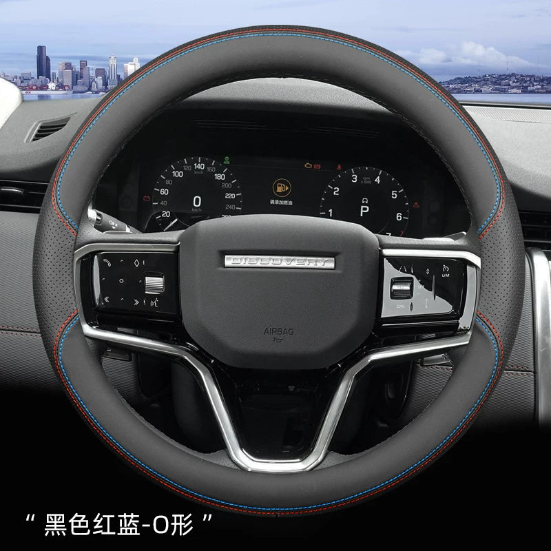Land Rover steering wheel cover - ultra thin - for Defender, Discovery 4, 5, Pro Sport, Evoque L, Range Rover Velar Sport and other special car steering wheels.