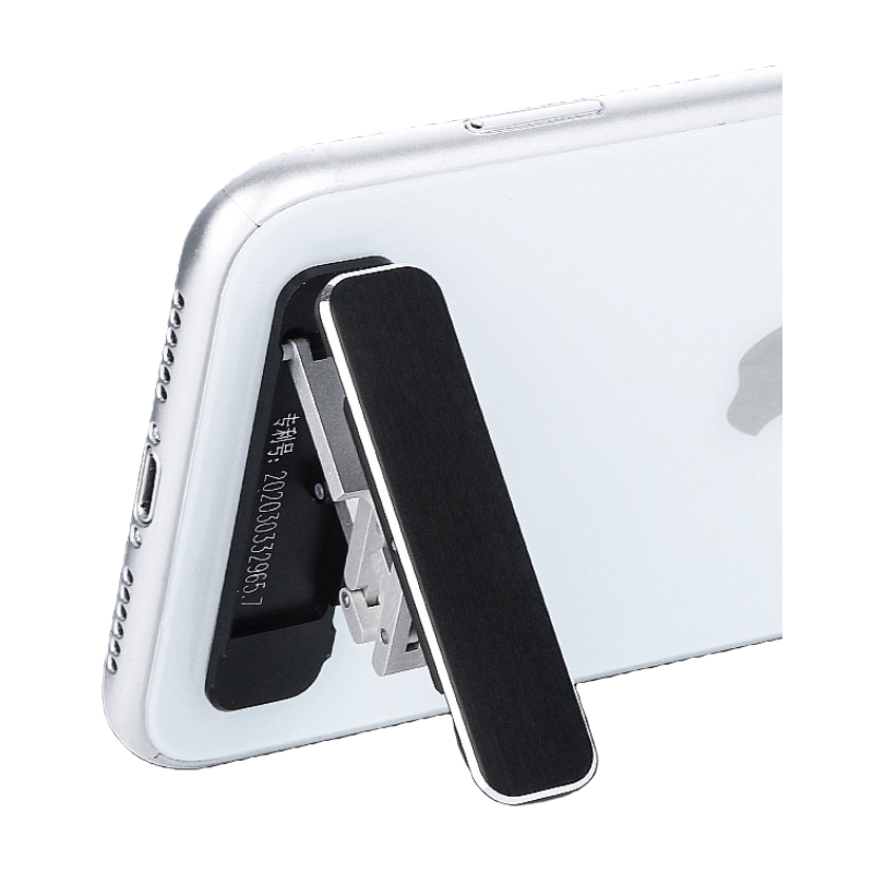 Alüminium ərintisindən görünməz masaüstü telefon tutacağı, tənbəl dəstək, arxa stiker, üzük tokası, maqnit qatlanan çoxfunksiyalı planşet