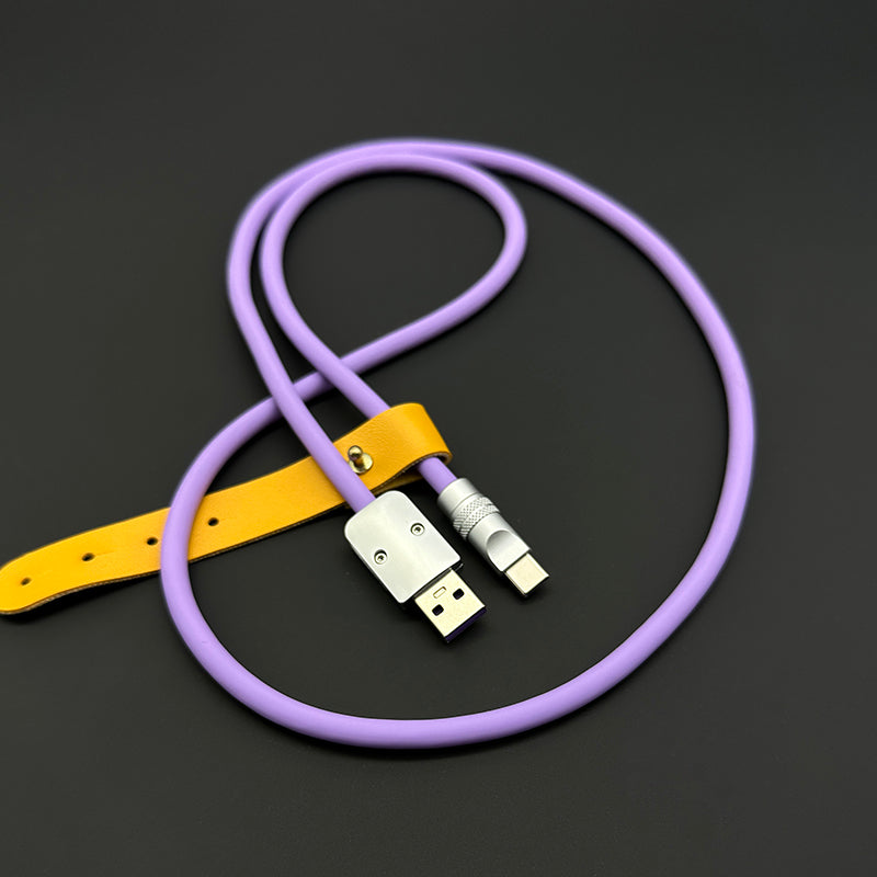 Huawei mate70Pro uzadılmış USB cüt TYPEC üçün uyğun olan Antrock 88W super sürətli şarj silikon məlumat kabeli