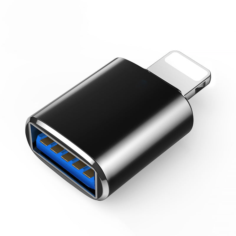 iPhone üçün uyğundur Apple OTG adapter xarici USB flash sürücüsü 3.0 çevirici ildırım baş işıqlandırma interfeysini birləşdirmək üçün USB oxumaq üçün mobil telefon iPados planşetini oxumaq üçün USB flash sürücü IOS13