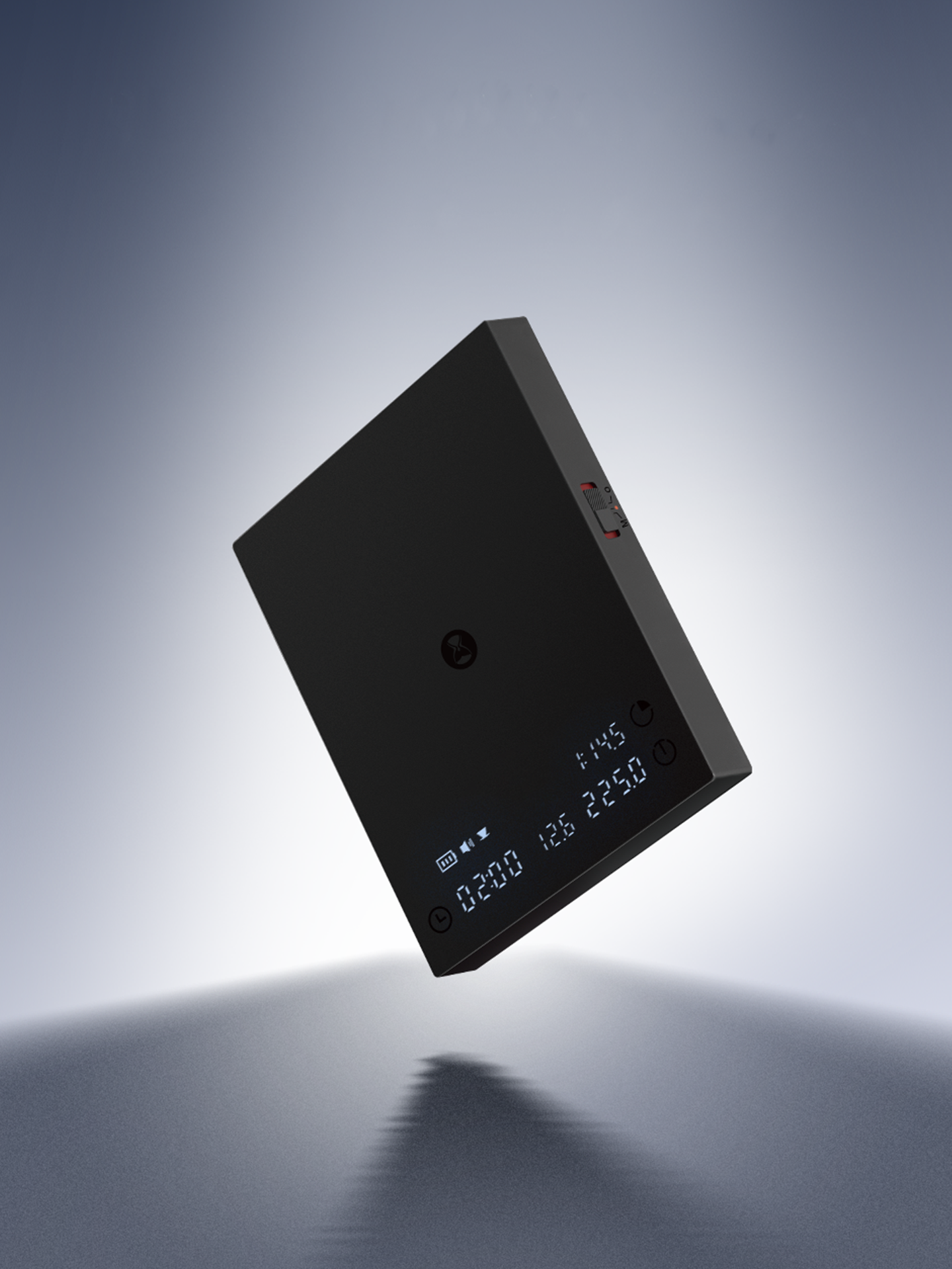 Taimo Black Mirror BASIC3 qəhvə elektron tərəzi İtalyan əllə dəmlənmiş qəhvə tərəzisi, məişət qəhvə lobya çəkisi taymeri avtomatik
