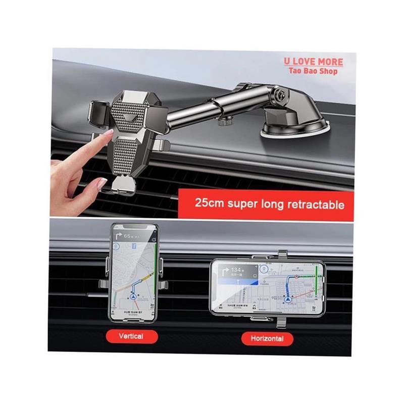 Sucker Car Phone Holder Mount Stand GPS Phone Mobile Cell