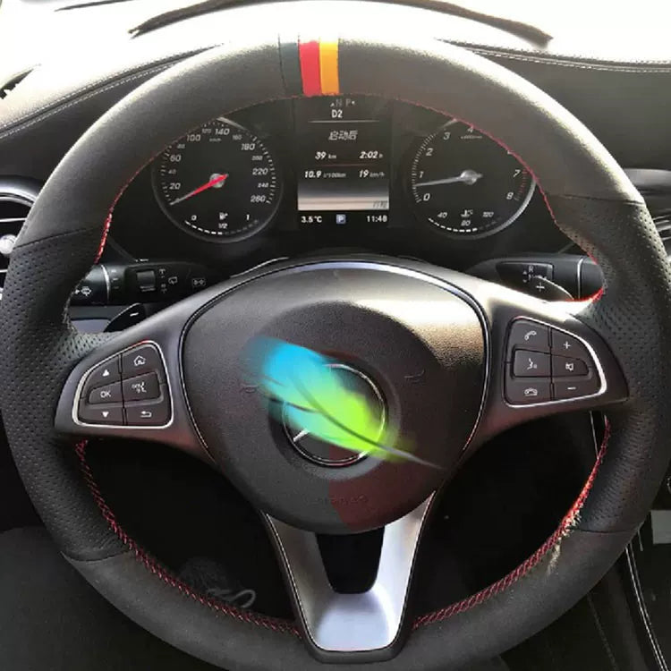 Great Wall Haval H2S Wey VV7S əl ilə tikilmiş sükan örtüyü VV5 Big Dog süet VV6 P8 Cannon H6 F5 F7
