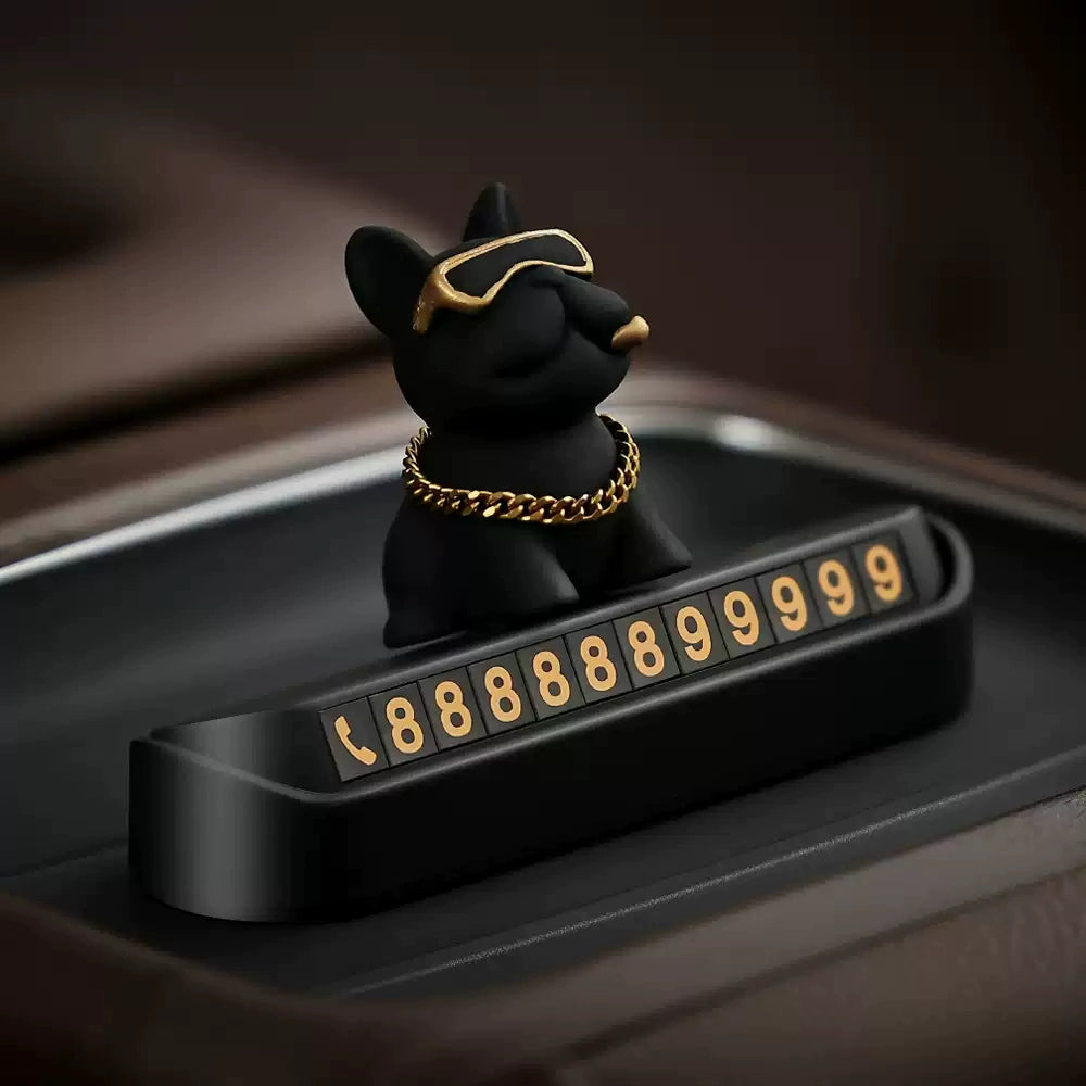 Elf Avtomobil Müvəqqəti Dayanacaq İşarəsi Avtomobil Avtomobil Hərəkət edən Telefon Nömrəsi İşarəsi Sevimli İnteryer Qızlar üçün Dekorasiya Təchizatları