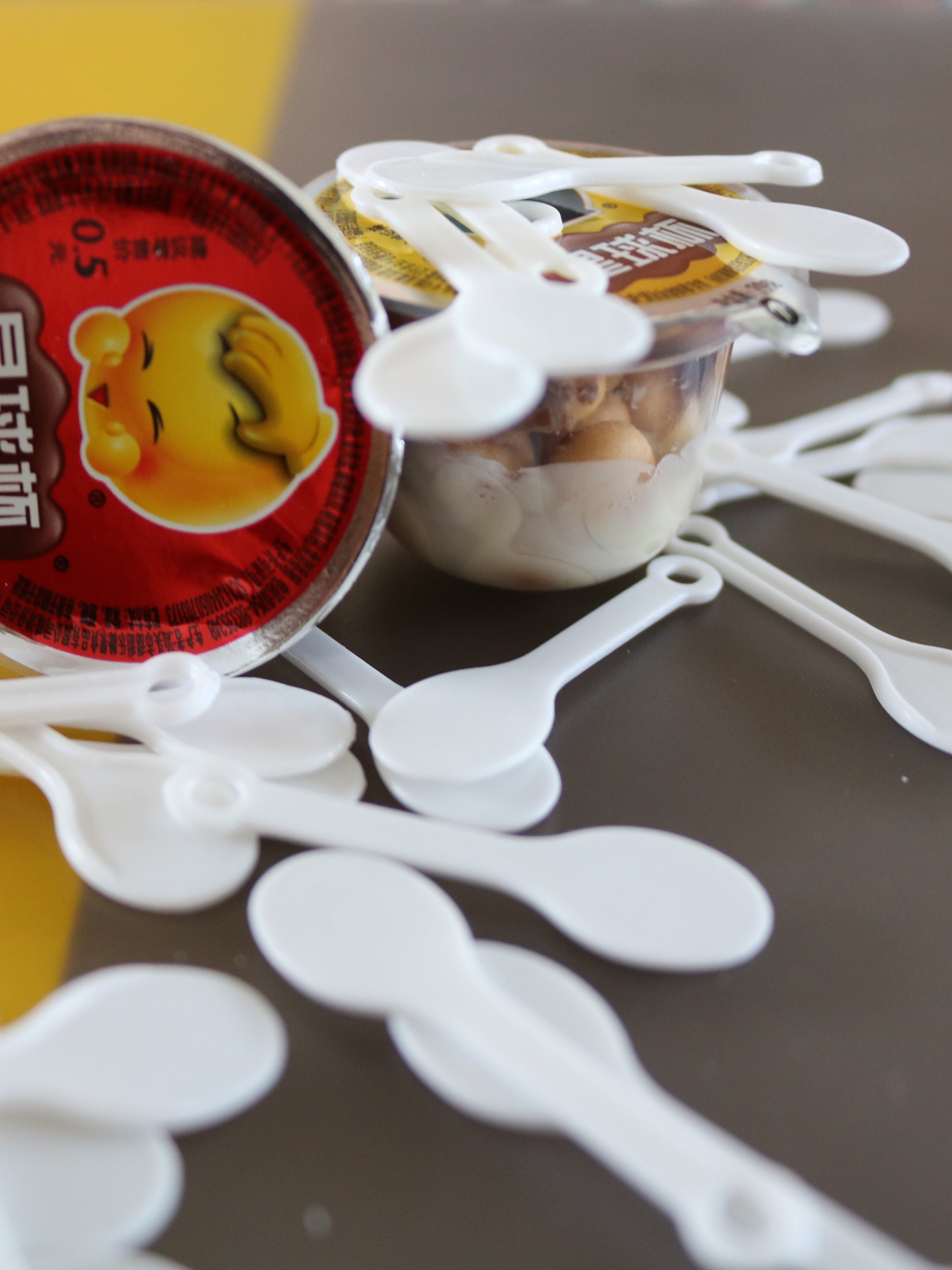 Planet fincan qaşığı desert dondurma dequstasiya qatıq dondurma fincan qaşıq spatula tort puding supermarket dequstasiya qaşığı