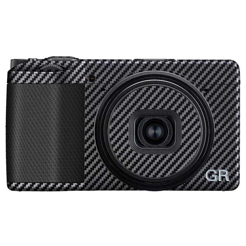 JJC Ricoh GR4 kamera filmi üçün uyğundur Ricoh GR IV GR4 HDF GR4 Monoxrom bədən stiker dəri stiker cızıqdan qoruyan karbon lifi qoruyucu örtük qoruyucu baxım aksesuarları