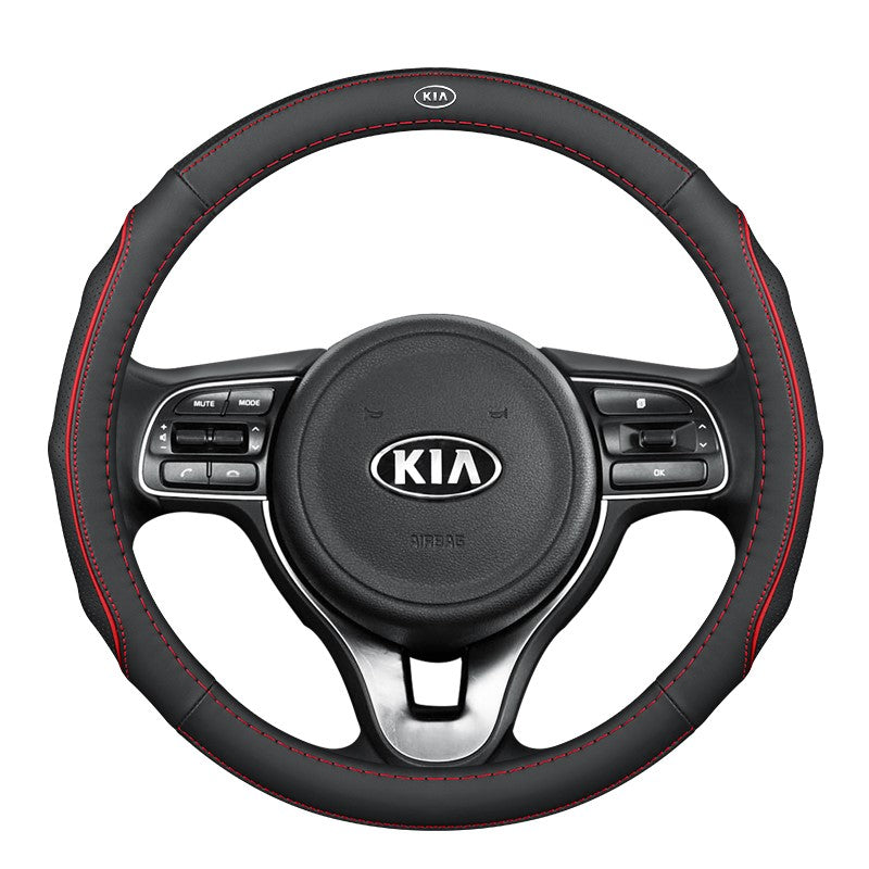 Sükan örtüyü Kia K3, K4, K5, Sportage, K5, Kia K2, Sportage, Cerato, Forte və KX35 üçün bütün fəsillərdə uyğundur
