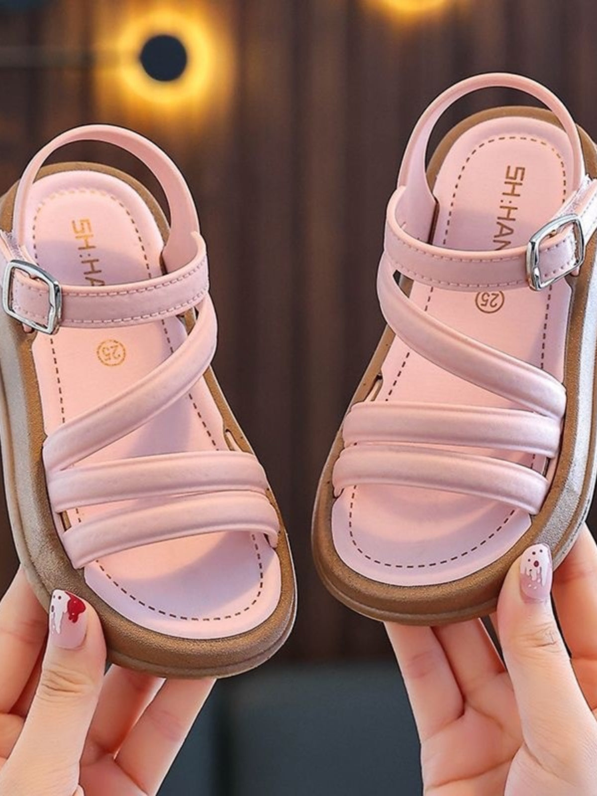 sandalet Uşaq qız Gilrs üçün Sandal uşaq ayaqqabıları uşaq Gündəlik