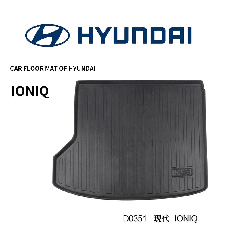 G80 (ikinci və üçüncü nəsil), G90, IONIQ, GN7 və GRANDEUR (GV80) üçün Hyundai Genesis baqaj ayaqaltıları.