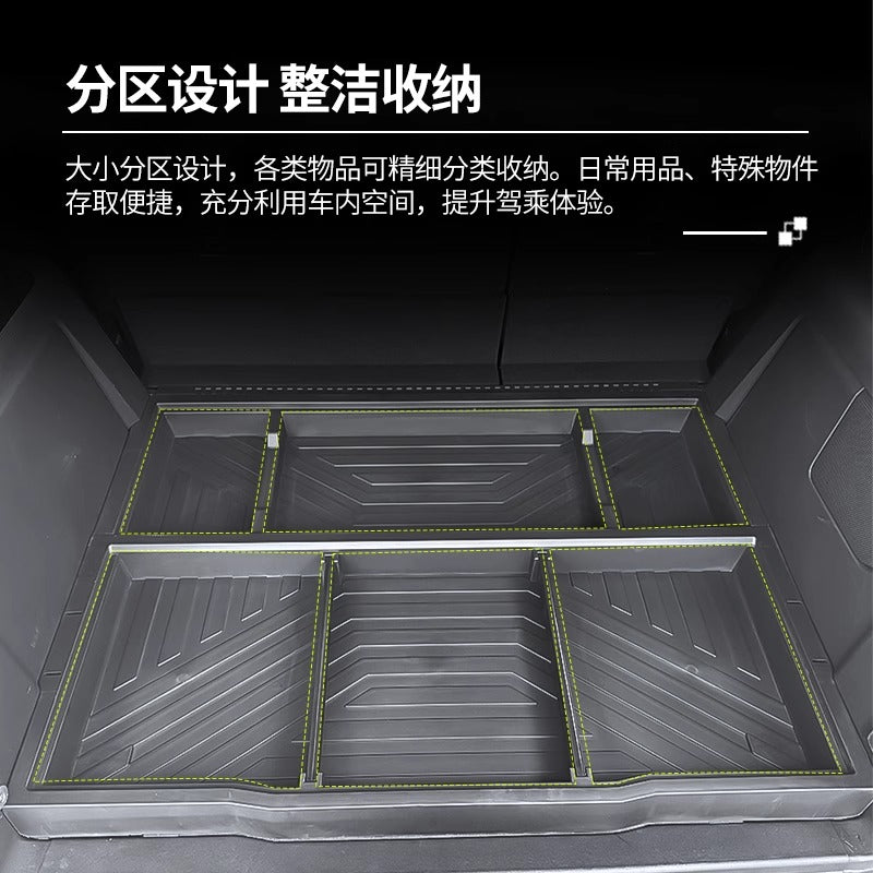 Suitable for Bronco trunk storage box modification and storage magic box expansion platform
