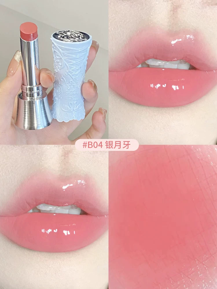 Flower Knows Çiyələk Rokoko Dodaq Kremi, Dodaq Boyası, Dodaq Palçığı, Payız/Qış Parlaqlaşdırıcı Dodaq Parıldadıcısı, Çılpaq Rənglər, Mat Məxmər Sonluq