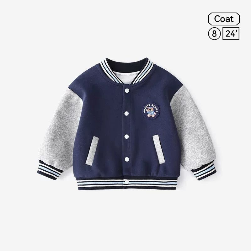 Alman uşaq gödəkçəsi, yeni payız stili, körpə beysbol gödəkçəsi, qızlar üçün erkən payız topu, körpə yaz və payız geyimləri