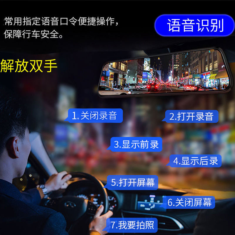 Peugeot 308/3008/4008/e2008/408X/5008 Special Streaming Media Rear View Mirror Video Camera