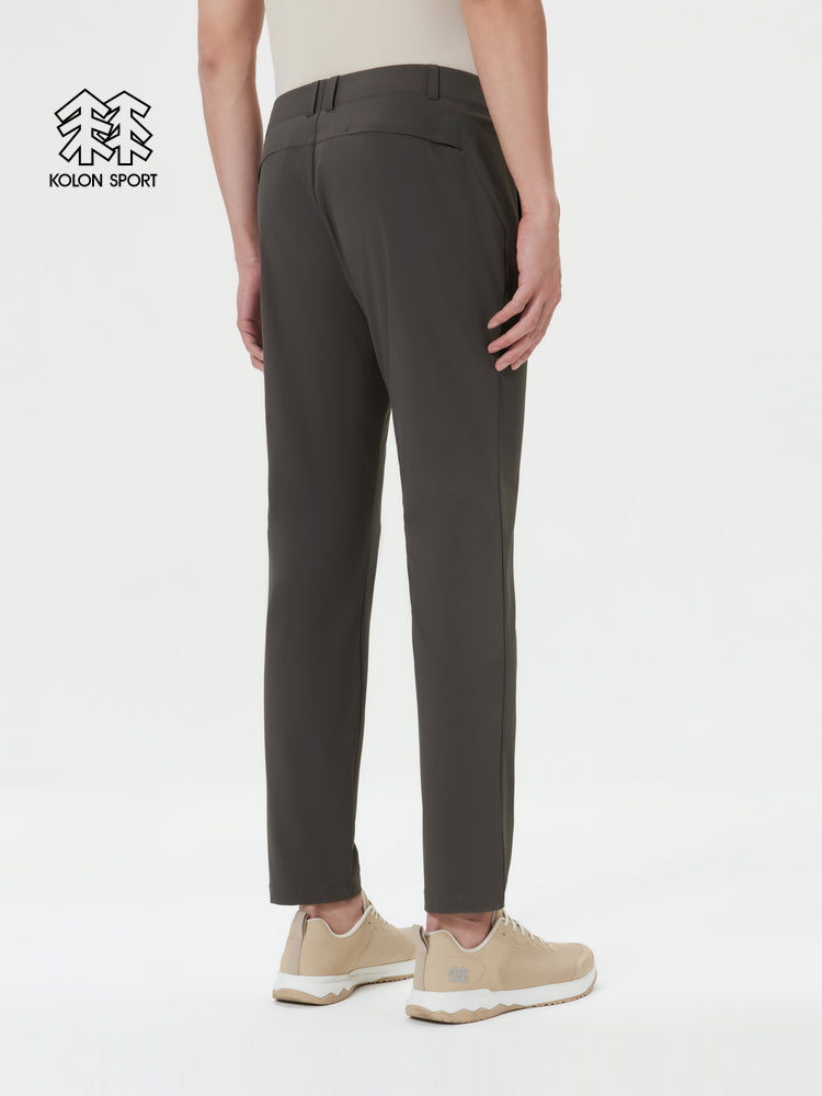 KOLON SPORT Kolon açıq rahat şalvar sərin toxunuşlu və su keçirməyən UPF50+ kişi işgüzar şalvar