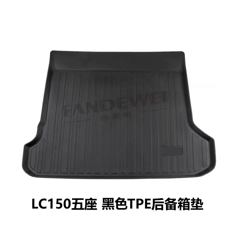 Xüsusi TOYOTA LC150 Prado 120 Prado baqaj döşəməsi TPE rezin suya davamlı arxa qapı