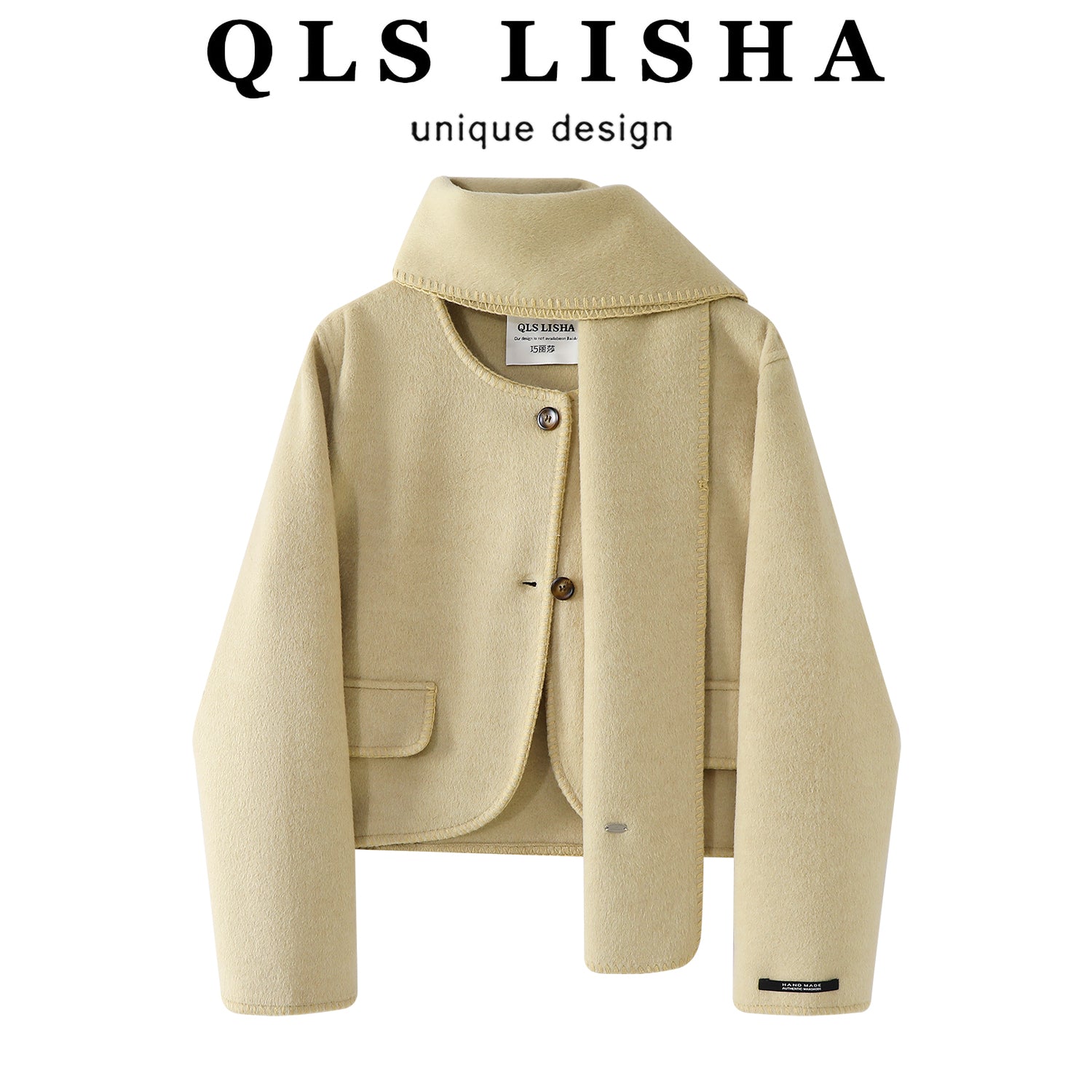 Cholisa-nın qısa, şirin və zərif qış yun paltosu, Chanel-dən ilhamlanmış zərifliyə malikdir.