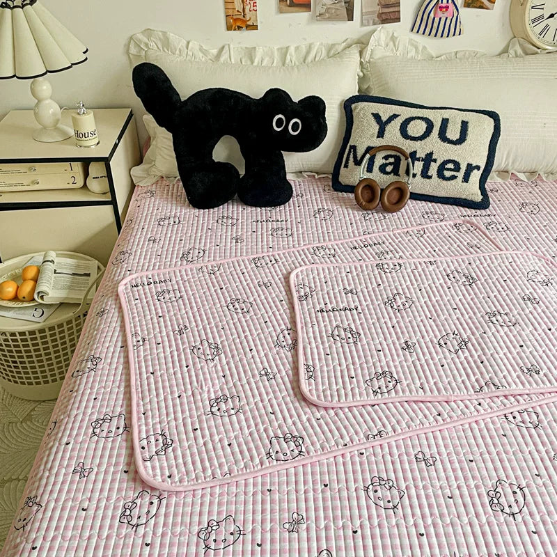 Bezi yastığı suya davamlı döşək yuyula bilən uşaq baxımı sızdırmaz xala yastığı menstrual dövrü qız tələbələr menstrual döşək