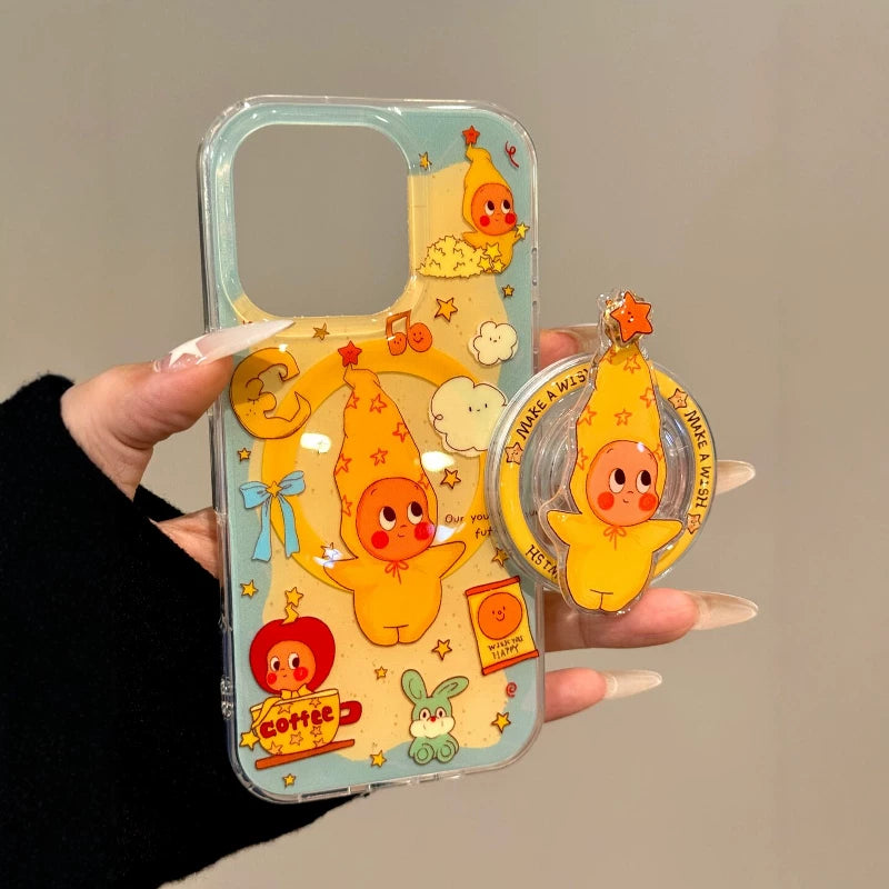 Apple 17promax üçün uyğundur mobil telefon qutusu 16pro arzu uzun papaq iphone17air maqnit stend 13 ikiqat qat imd12 qabaqcıl 11 yeni 15plus düşməyə qarşı 14 qoruyucu xs/xr dəsti