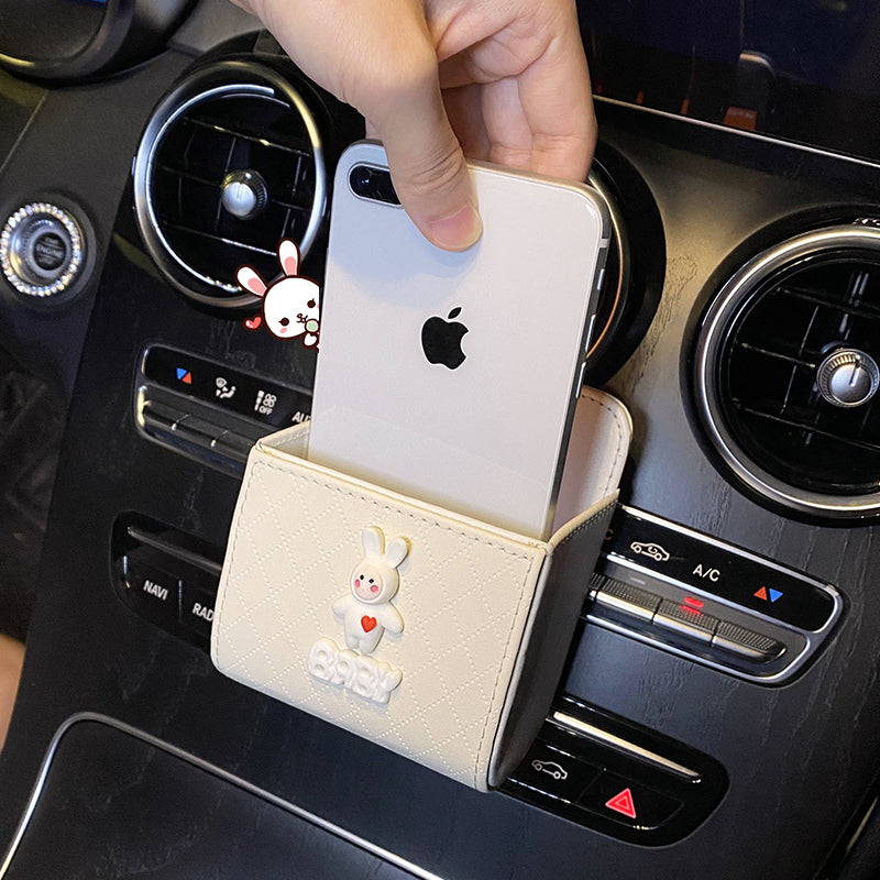Avtomobil saxlama çantaları, asma çantalar, yaradıcı cizgi filmi avtomobil interyer bəzəkləri, avtomobil havalandırma saxlama qutuları, mobil telefon tutacaqları