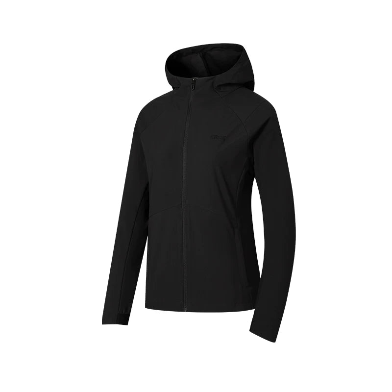 Hongxing Erke Qadın Gödəkçəsi Yaz Yeni Slim Fit Soft Shell Charge İdman Küləkli Gödəkçə Qadın Geyimi