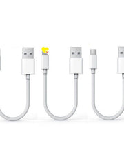10 sm Micro usb Android Type-c Apple sürətli mobil telefon məlumatı üçün uyğundur + qısa şarj kabeli 0.1