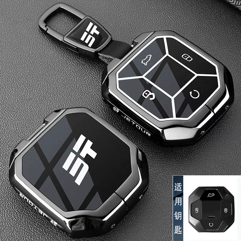 Chery Jetour Traveler açar örtüyü 23/24 model JETOUR, köhnə model Shanhai T2CDM avtomobil çantası toka örtüyü ilə uyğun gəlir