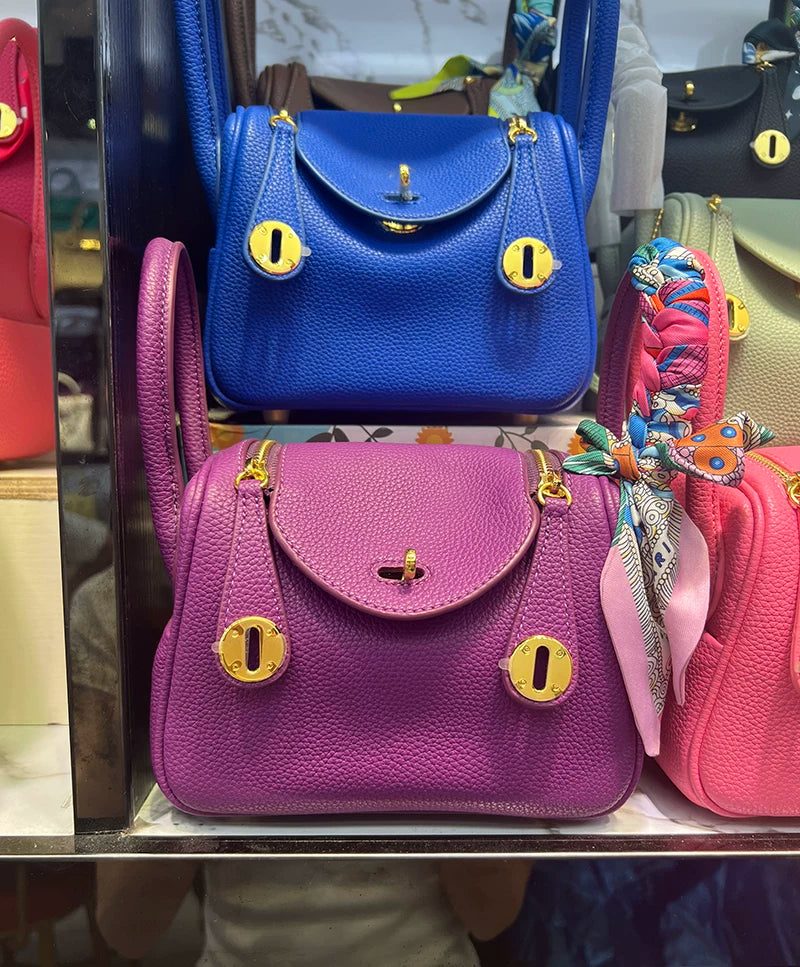 2025 Yeni Mini Lindy Çantası, Həkim Çantası, Qadın Çantası, Dəbli Çiyin Çantası, Çarpaz Bədən Çantası, Çanta, Yastıq Çantası, Dərman Qutusu Çantası