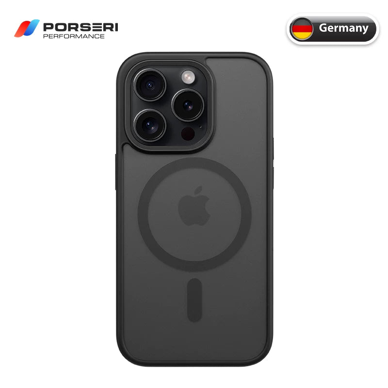 Alman Boschli iphone16 maqnit telefon qutusuna uyğunlaşır Apple 15promax düşmə əleyhinə magsafe qutusu 14plus/13 qoruyucu örtük ultra nazik 12 mini sərt və yumşaq kənar buzlu MagGo qutusu