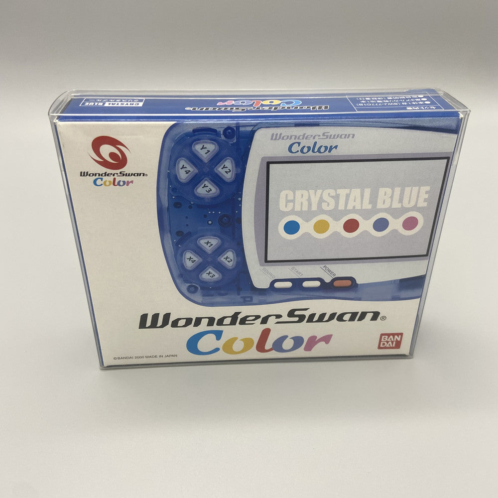 Bandai WSC Wonder Swan Color oyun konsolu saxlama kolleksiyası ekran qoruyucu qutusu
