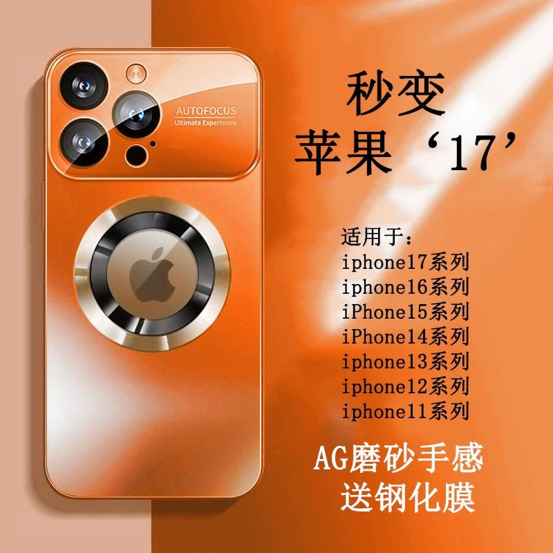 Apple iPhone 17 Pro Max, Magic Cube iPhone 16/15, Yüksək səviyyəli linza, tam örtüklü, düşmədən qorunma, nazik 14 Pro Max, Popular Plus, böyük pəncərə, buzlu maqnit, 13 Creative, 12 Pro və Popular Cases ilə uyğundur.