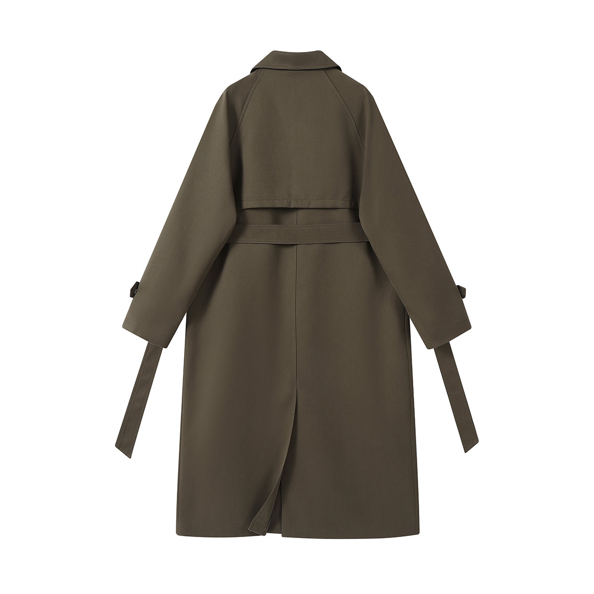 Chorissa Britaniya üslubunda təsadüfi orta uzunluqlu xəndək paltosu Qadınlar üçün yaz və payız yeni dəbli və şık boş top