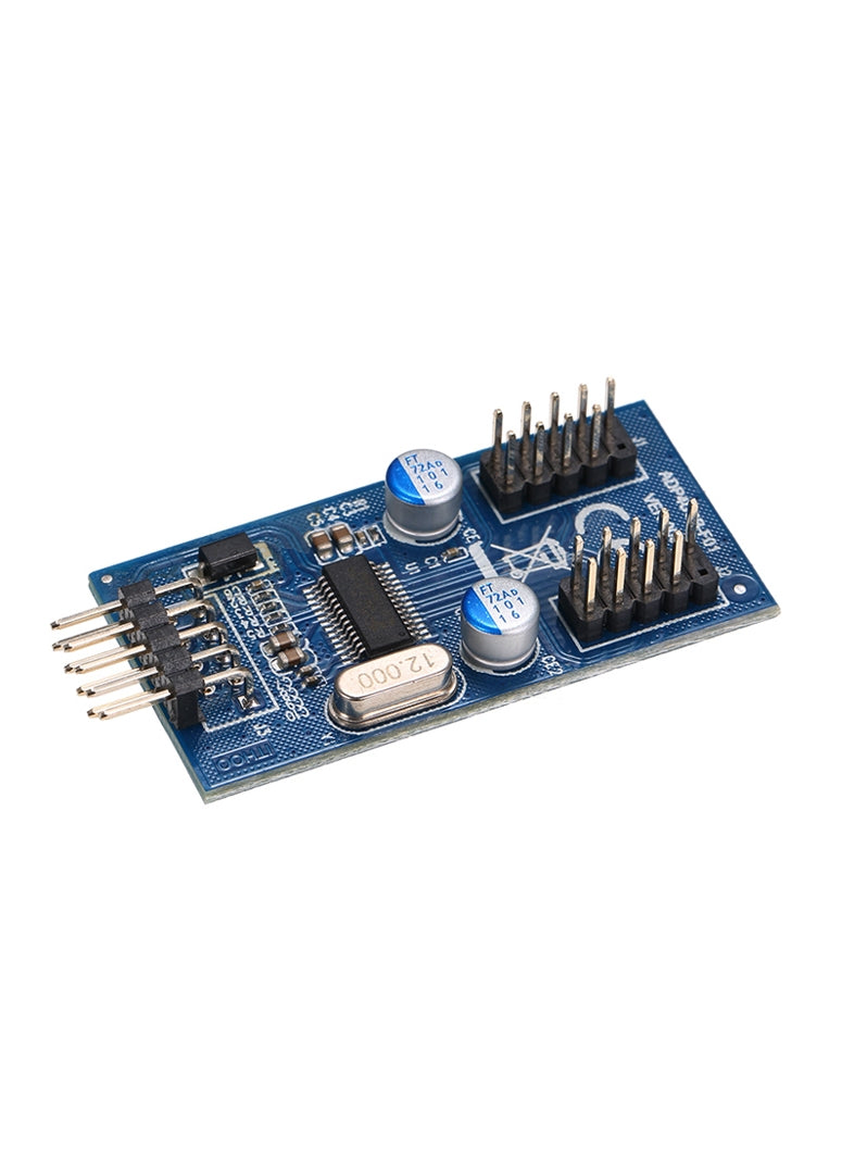 Pulsuz çatdırılma anakartı USB2.0 9PIN/19-pin ikili 9PIN interfeysinə 9-pin bir-iki genişləndirmə HUB mərkəzi