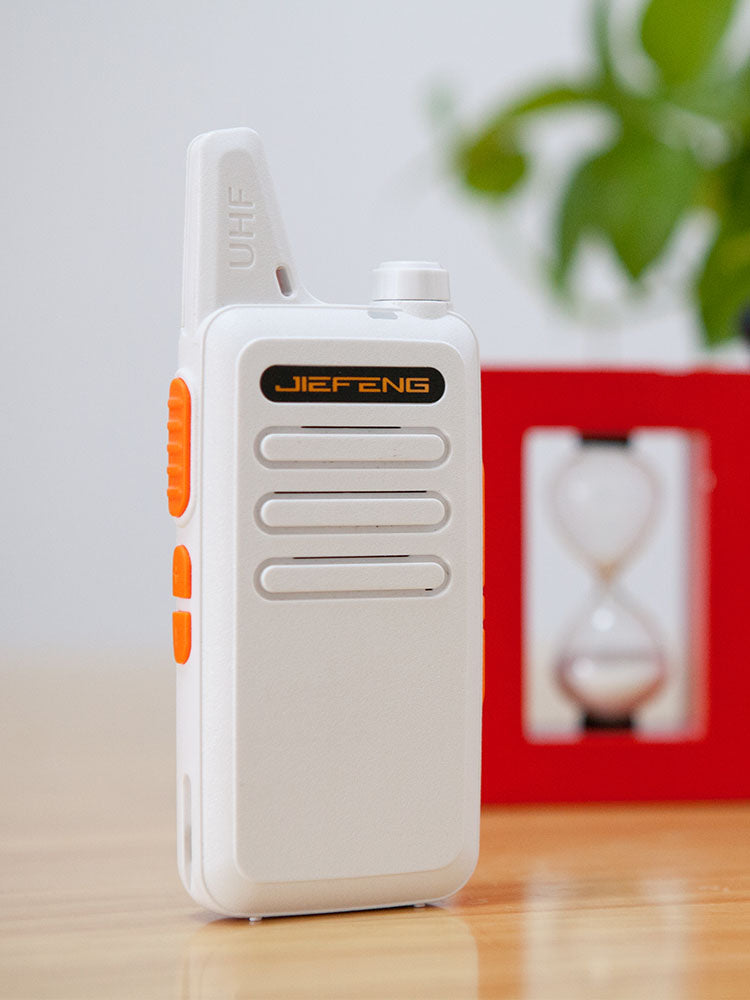Jiefeng ultra nazik mini radio yüksək güclü simsiz mehmanxana telsizi mülki özü idarə edən mobil telefon mikro USB
