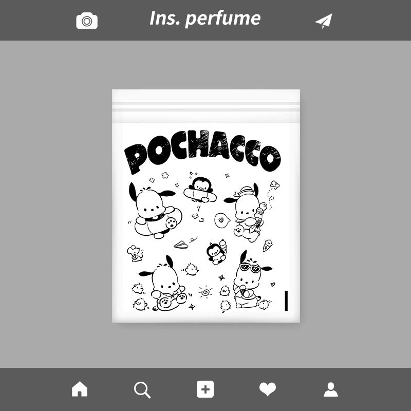 Pacha Dog Avtomobil Zibil Çantası Yapışqanlı Birdəfəlik Dikişsiz Karikatura Asma Avtomobil Avtomobil Zibil Çantası