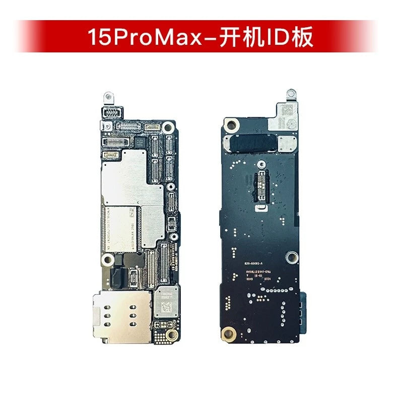 15 ID board 15Pro Max cilalama lövhəsi 15PM/15plus yuxarı və aşağı hərəkətli lövhənin alt ID anakartının cilalanması üçün uyğundur